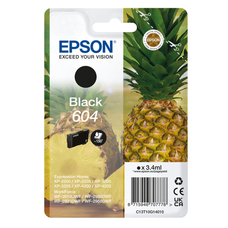 604- Cartouche - Noir - Epson 604 ananas black