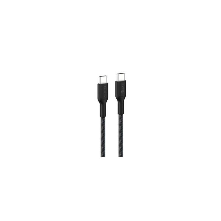 Cable USB c vers USB C 240W - 1m tressé - NOIR