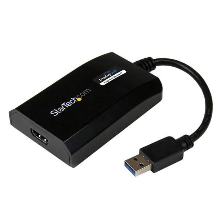 Adaptateur USB vers 2x HDMI - - Carte graphique externe - Convertisseur USB 3.0 vers 2x HDMI - 4K - 3840 x 2160 Supporte