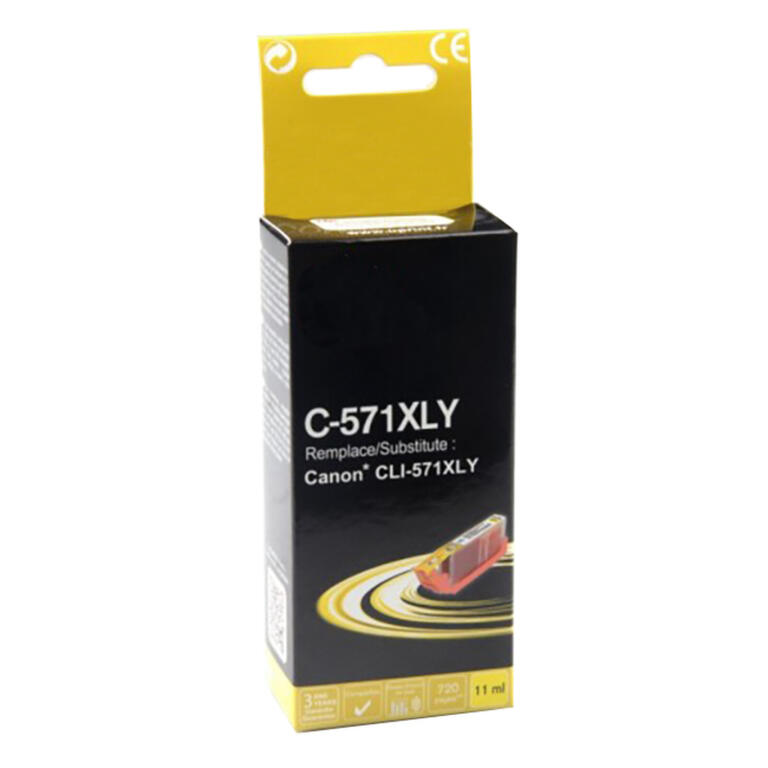 CLI-571XLY Cartouche Jaune - XL