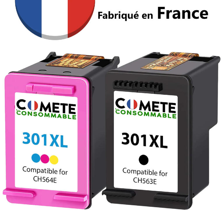 CH561EE - Cartouche 301 - Noir