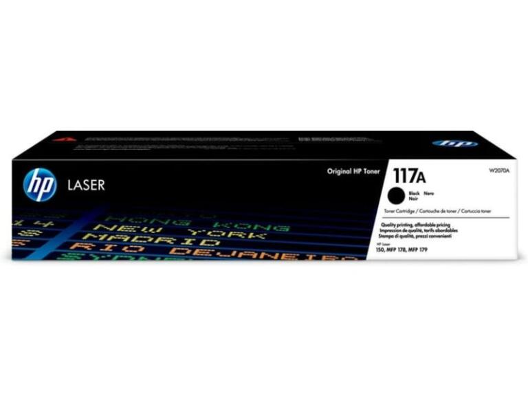W2070A - Toner 117 - Noir